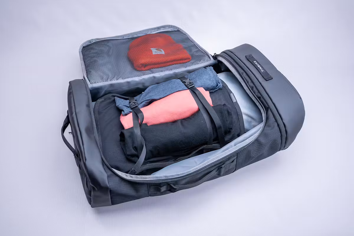 Timbuk2 Wingman 旅行背包行李袋满载状态 Timbuk2 Wingman 旅行背包行李袋满载状态