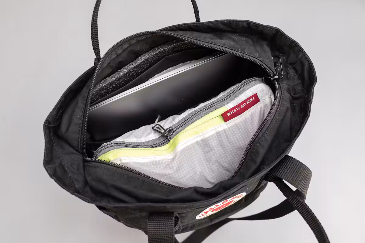Fjallraven Kanken 手提包笔记本电脑隔层和主隔层 Fjallraven Kanken 手提包笔记本电脑隔层和主隔层