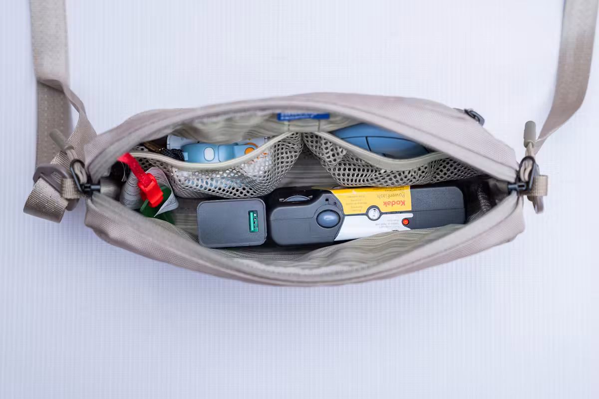 Osprey Aoede 斜挎包满载状态 Osprey Aoede 斜挎包满载状态