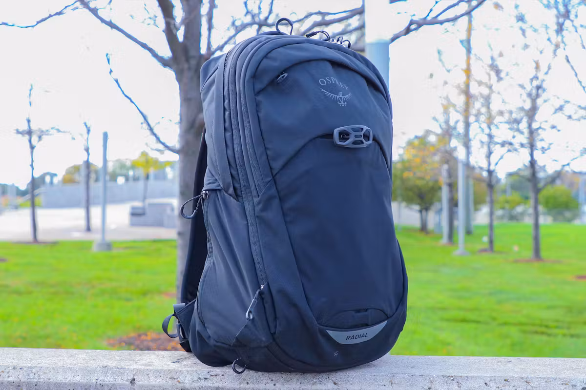 Osprey Radial 在户外 Osprey Radial 在户外