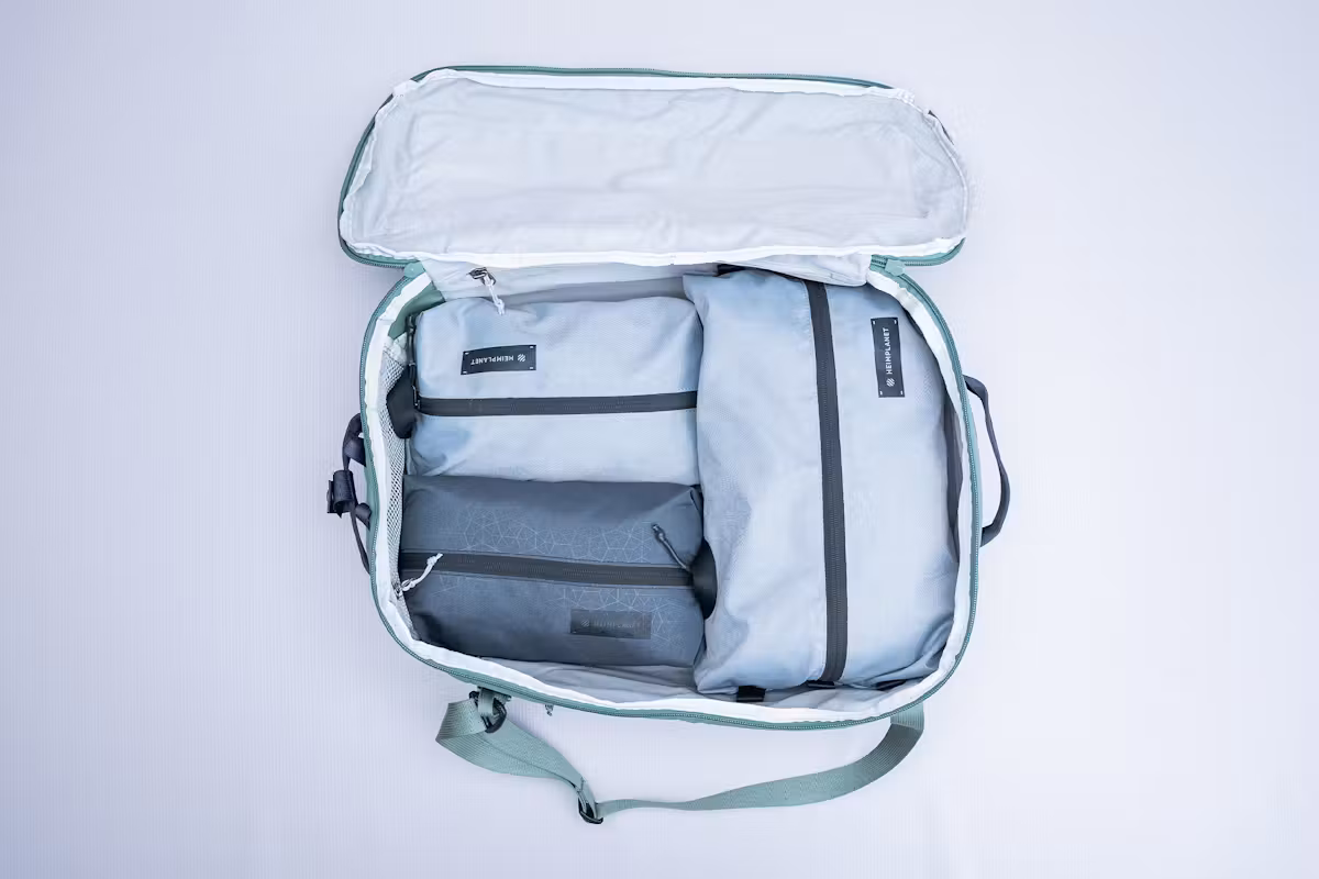 Fjallraven High Coast Duffel 22 满载状态 Fjallraven High Coast Duffel 22 满载状态