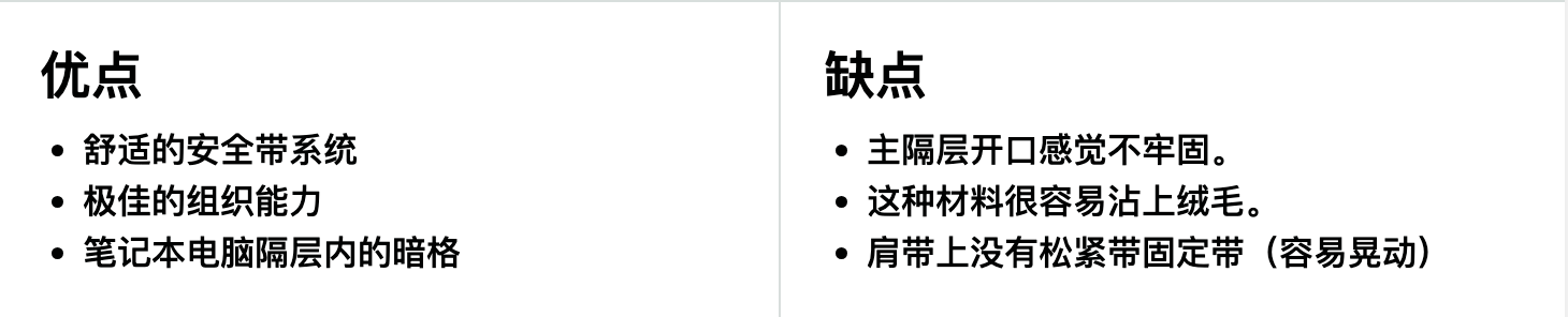 Deuter（多特） UP Sydney 日用背包优缺点一览