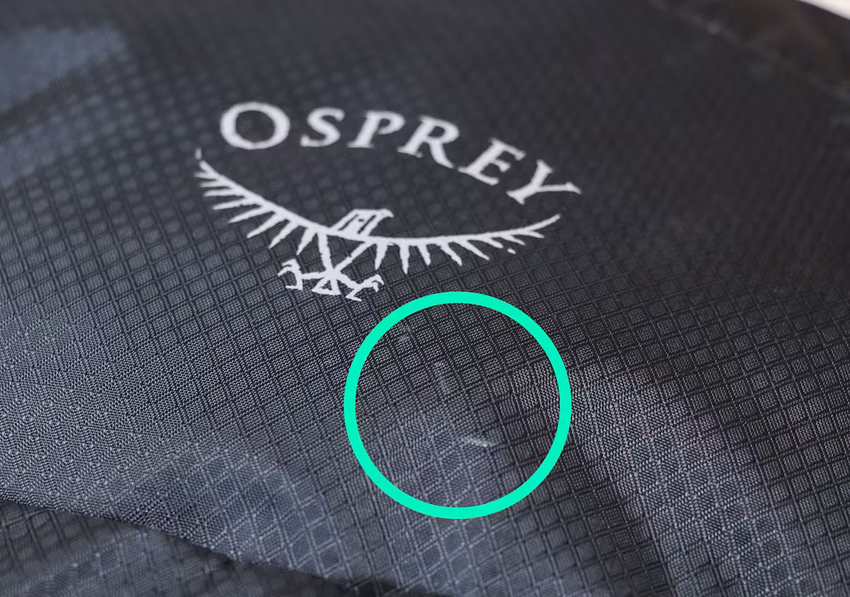 Osprey Daylite Plus 磨损痕迹 Osprey Daylite Plus 磨损痕迹