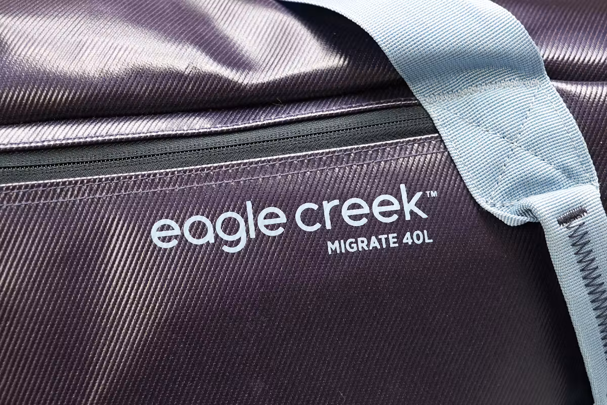 Eagle Creek Migrate 40升行李袋面料和标志均为顶级材质 Eagle Creek Migrate 40升行李袋面料和标志均为顶级材质