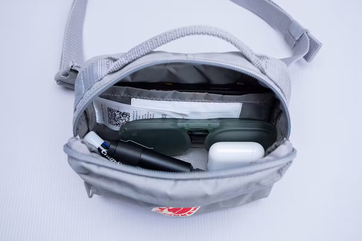 Fjallraven Kanken 腰包满载状态