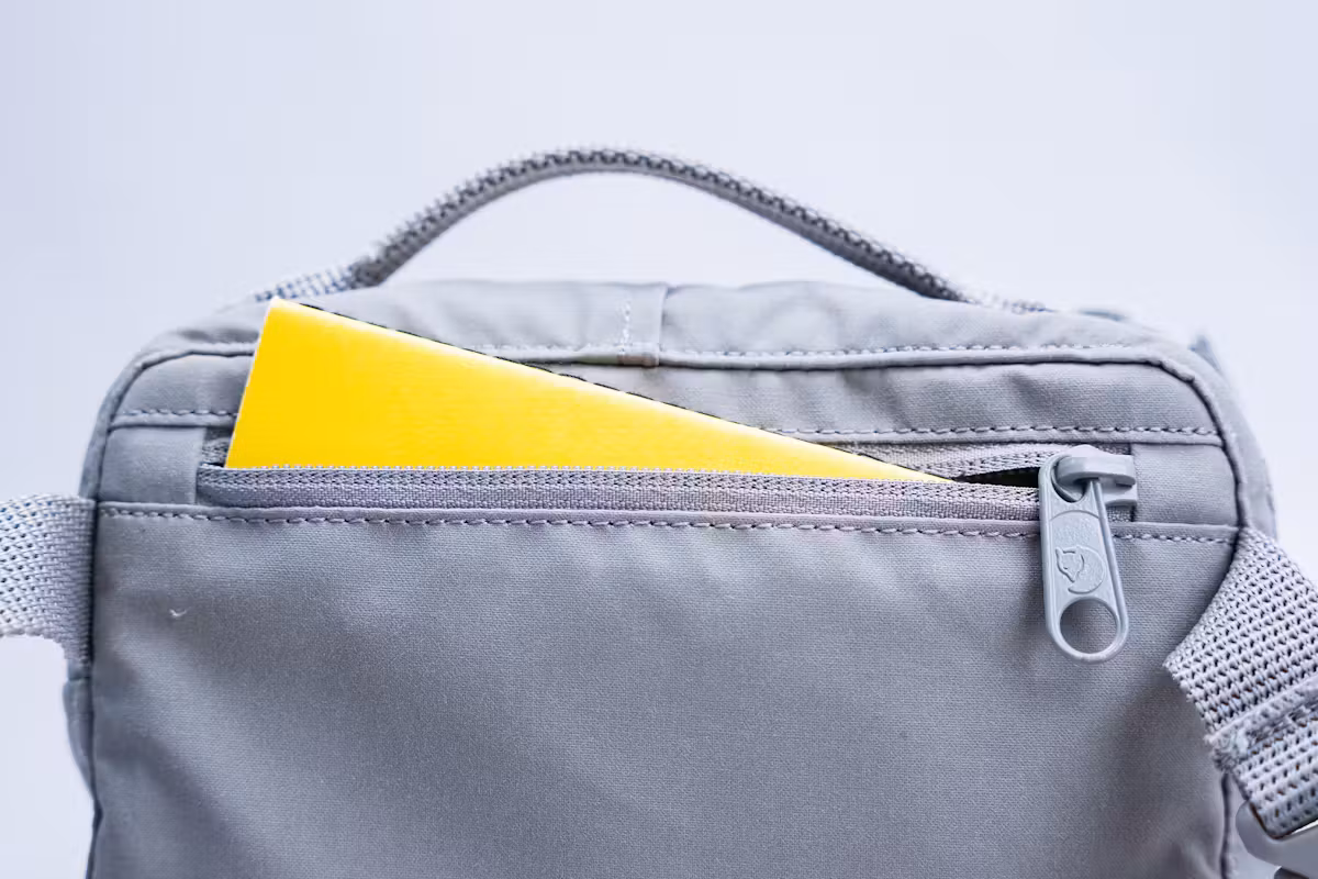 Fjallraven Kanken 腰包后袋