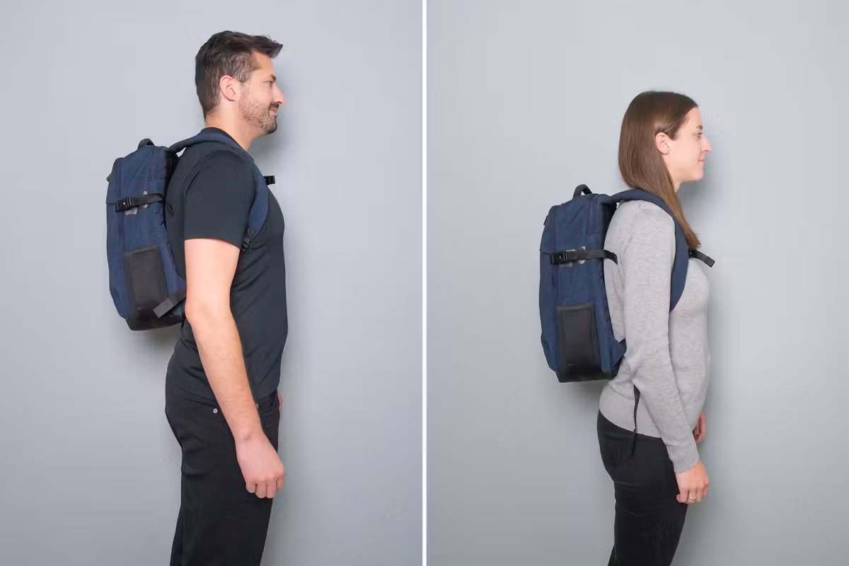 Timbuk2 Division 豪华并排式笔记本电脑背包适配说明