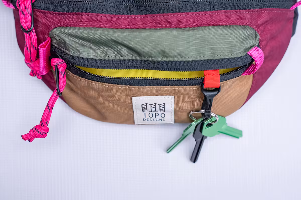 Topo Designs 山地腰包钥匙扣