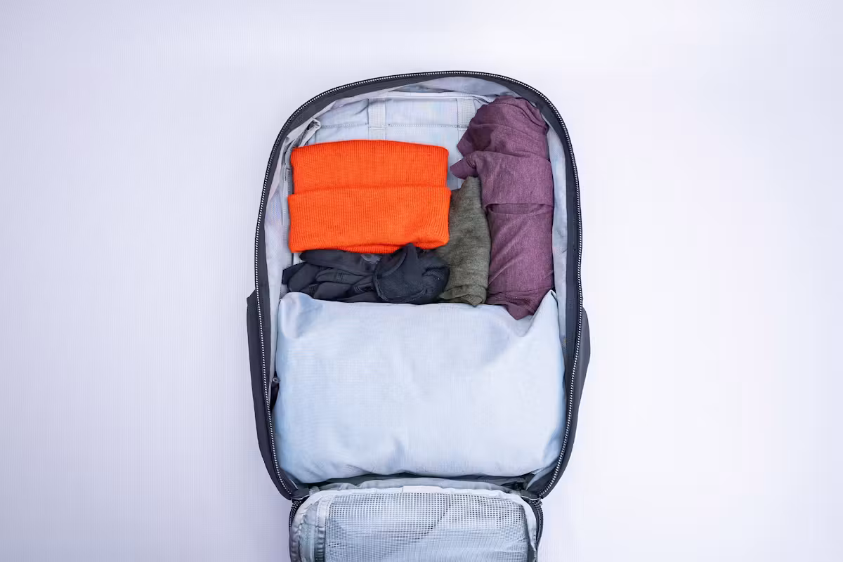 EVERGOODS Civic 旅行包 26L 满载状态