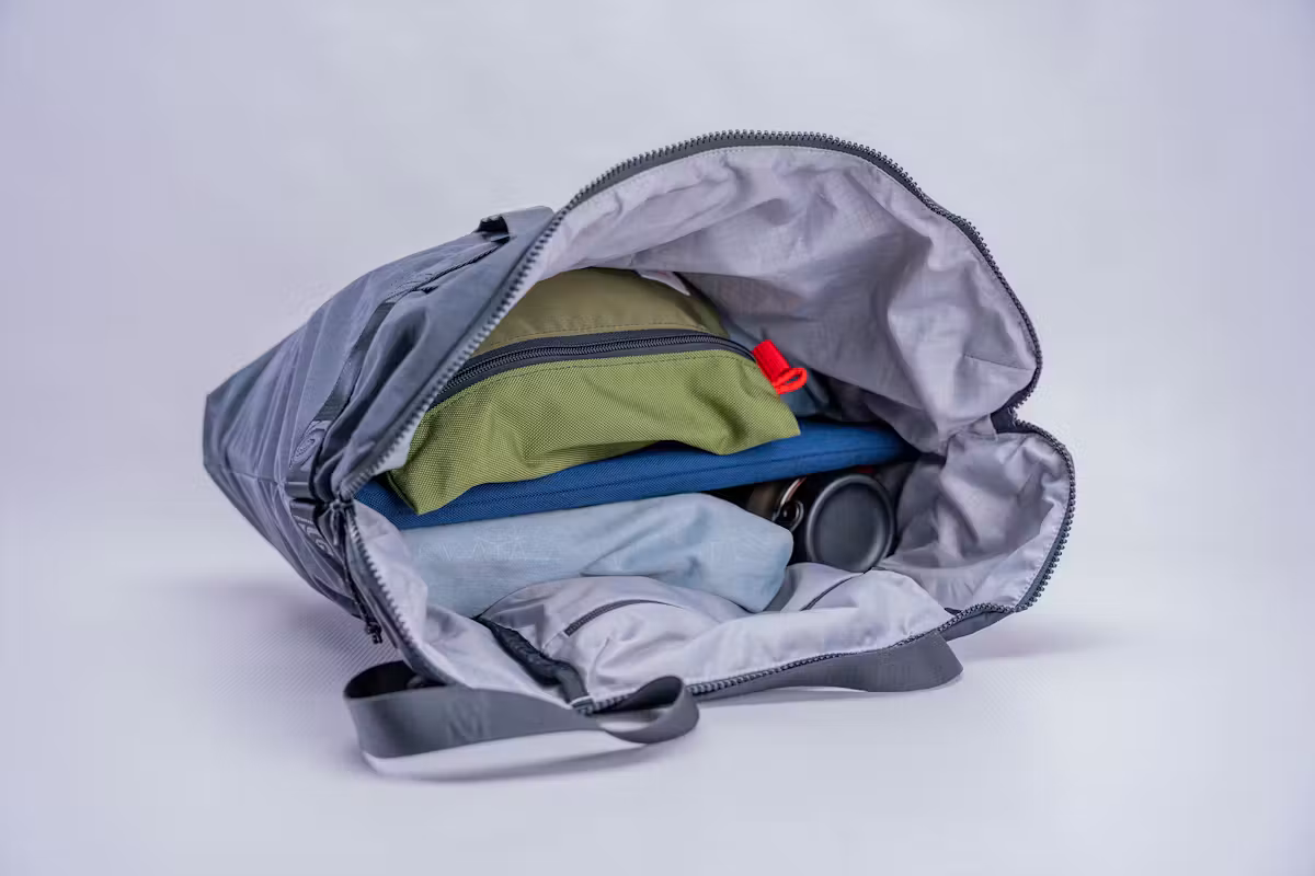 Timbuk2 可折叠旅行手提包内部