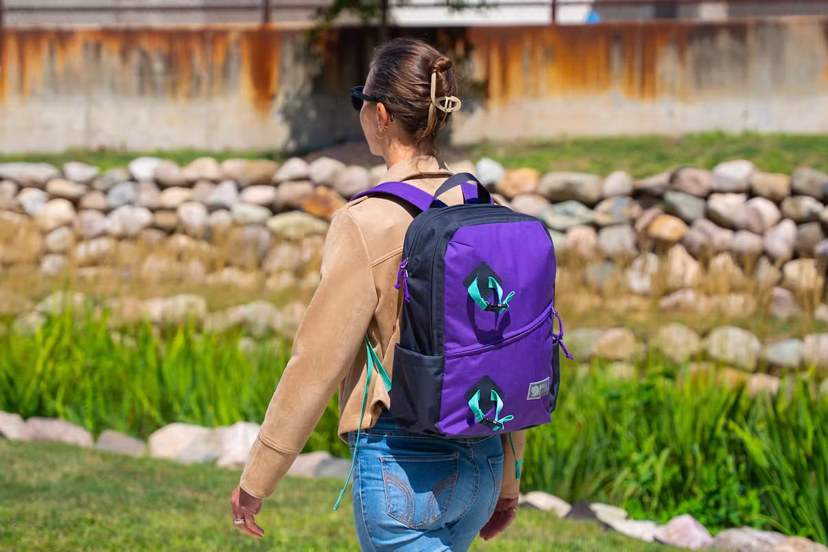 Fjallraven Vardag 背包 17 后视图 Fjallraven Vardag 背包 17 后视图