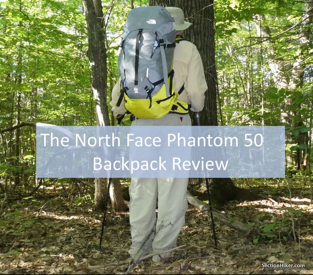 The North Face Phantom 50 背包:后视图 The North Face Phantom 50 背包:后视图