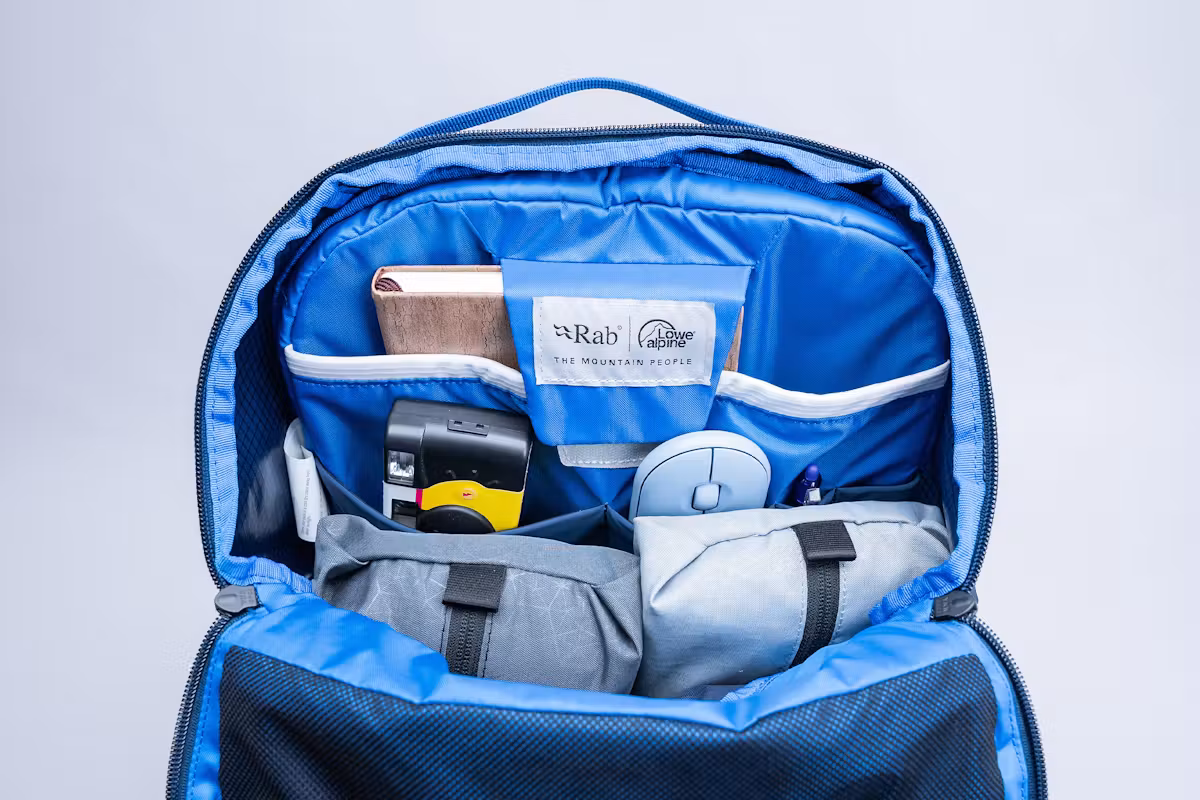 Rab Adrift 24L 满载状态 Rab Adrift 24L 满载状态