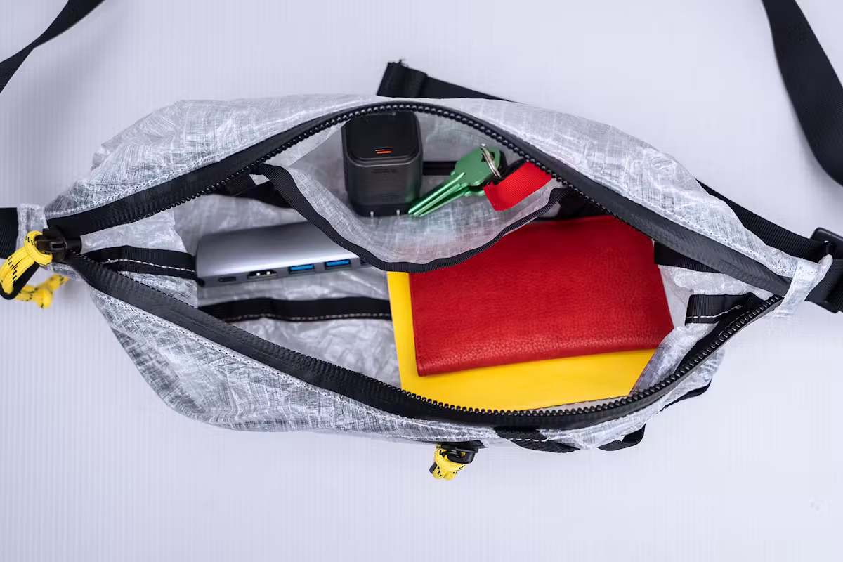 Topo Designs Moonlight Crossbody 斜挎包满载状态 Topo Designs Moonlight Crossbody 斜挎包满载状态