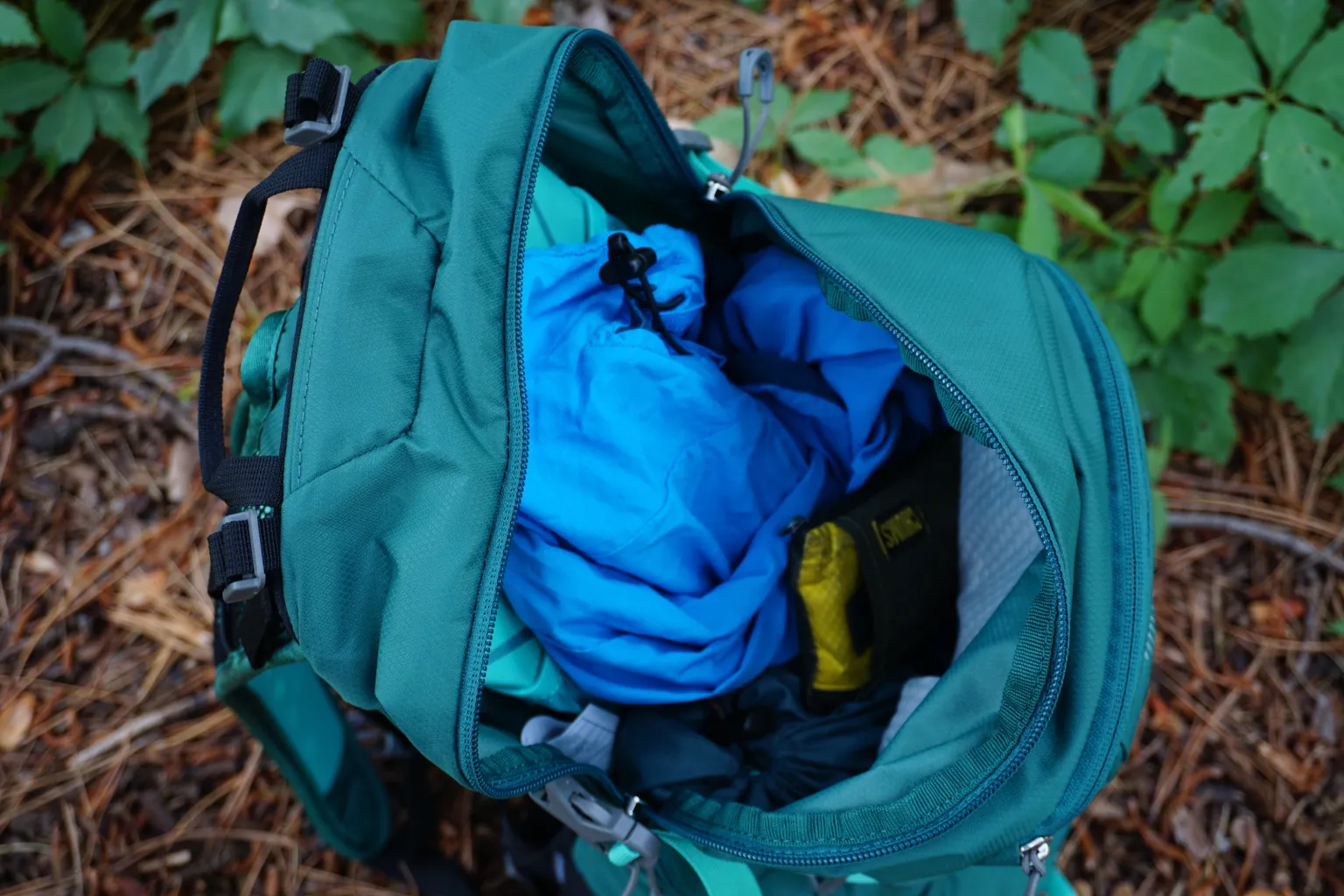 Osprey Hikelite 18L 俯视图 Osprey Hikelite 18L 俯视图