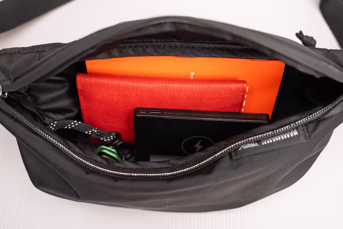 Matador 2L Lite Sling 满载状态 Matador 2L Lite Sling 满载状态