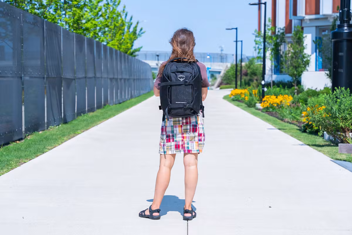 Osprey Sojourn Porter 30L 背包后视图 Osprey Sojourn Porter 30L 背包后视图