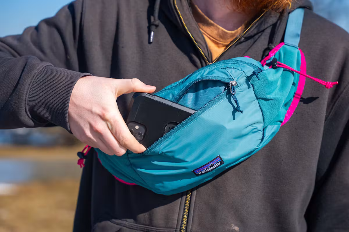 Patagonia Terravia 腰包使用中 Patagonia Terravia 腰包使用中