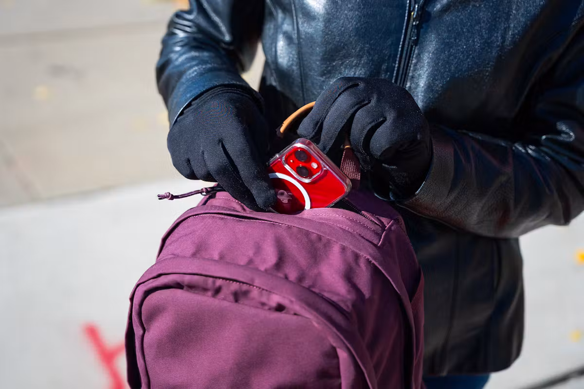 Fjallraven Raven 20L 背包使用中 Fjallraven Raven 20L 背包使用中