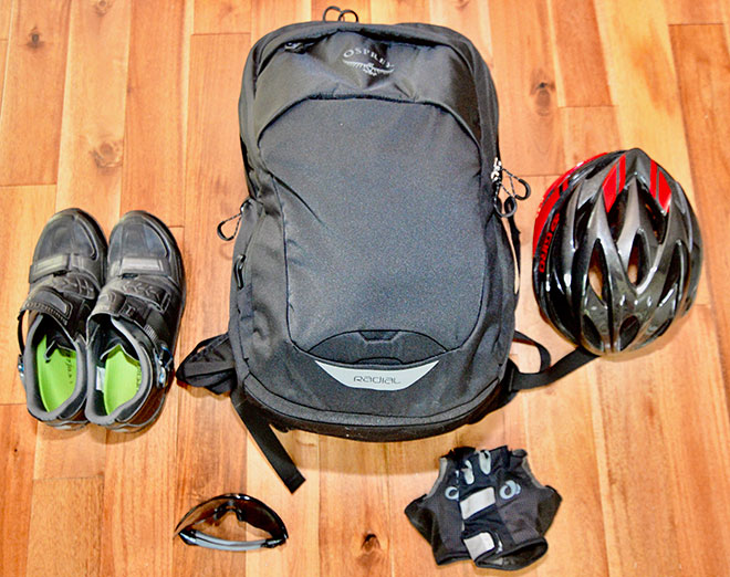 Osprey Radial 背包:装备 Osprey Radial 背包:装备