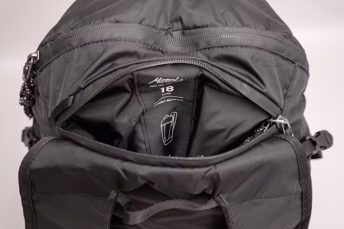 Matador 18L 可折叠背包顶部口袋 Matador 18L 可折叠背包顶部口袋