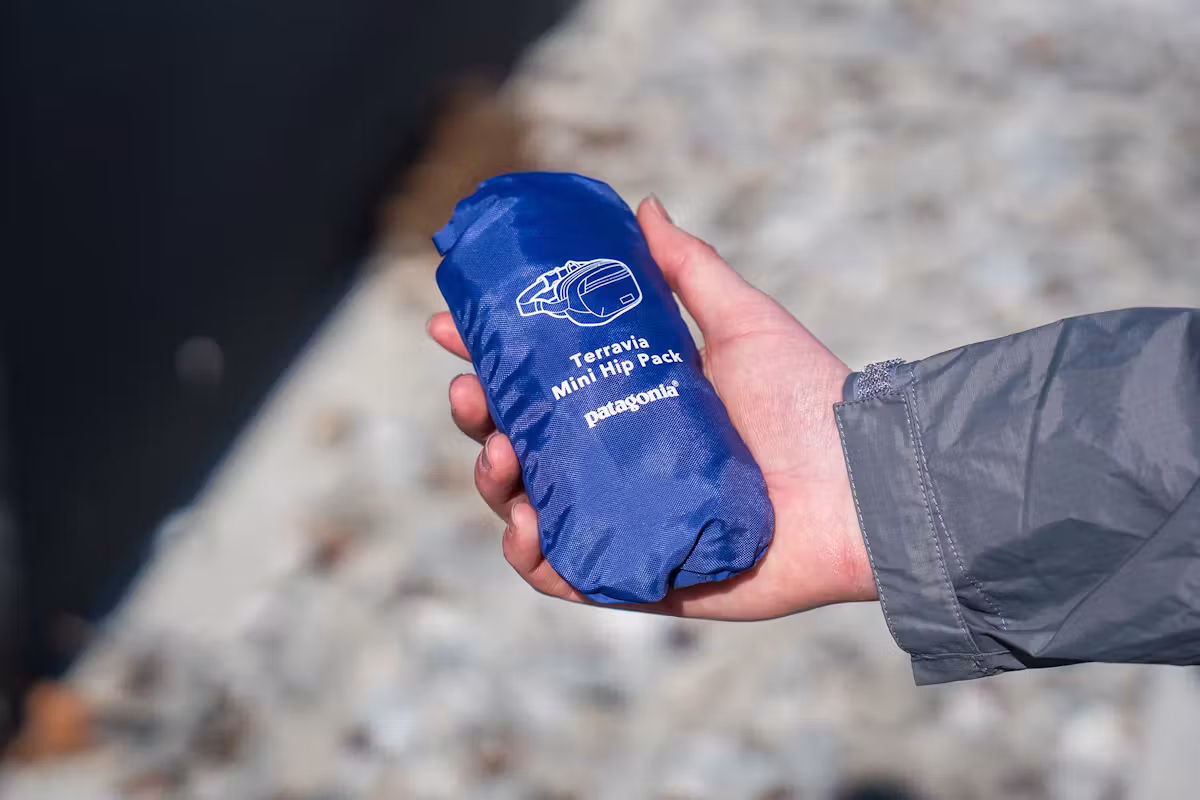 Patagonia Terravia 迷你腰包已打包状态 Patagonia Terravia 迷你腰包已打包状态