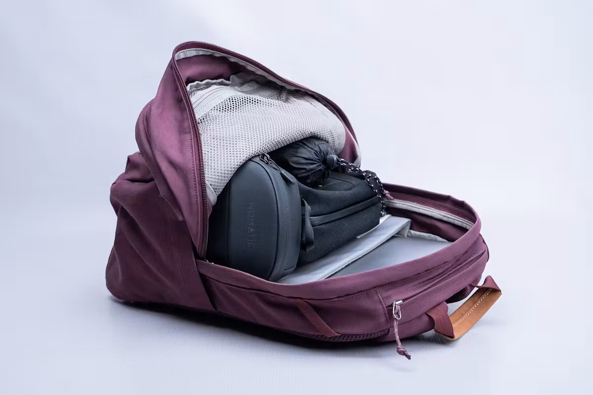 Fjallraven Raven 20L 背包满载状态 Fjallraven Raven 20L 背包满载状态