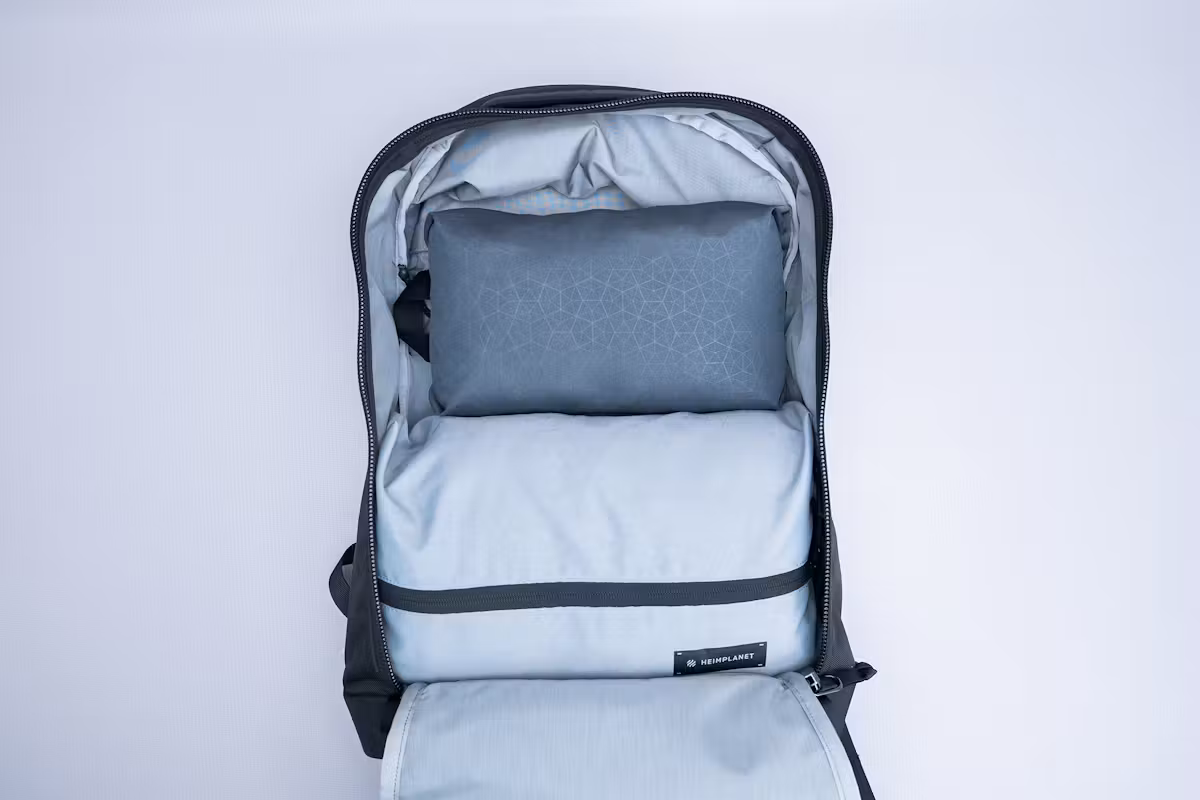 EVERGOODS CIVIC 22升书包 (CB22) 装满了收纳袋 EVERGOODS CIVIC 22升书包 (CB22) 装满了收纳袋