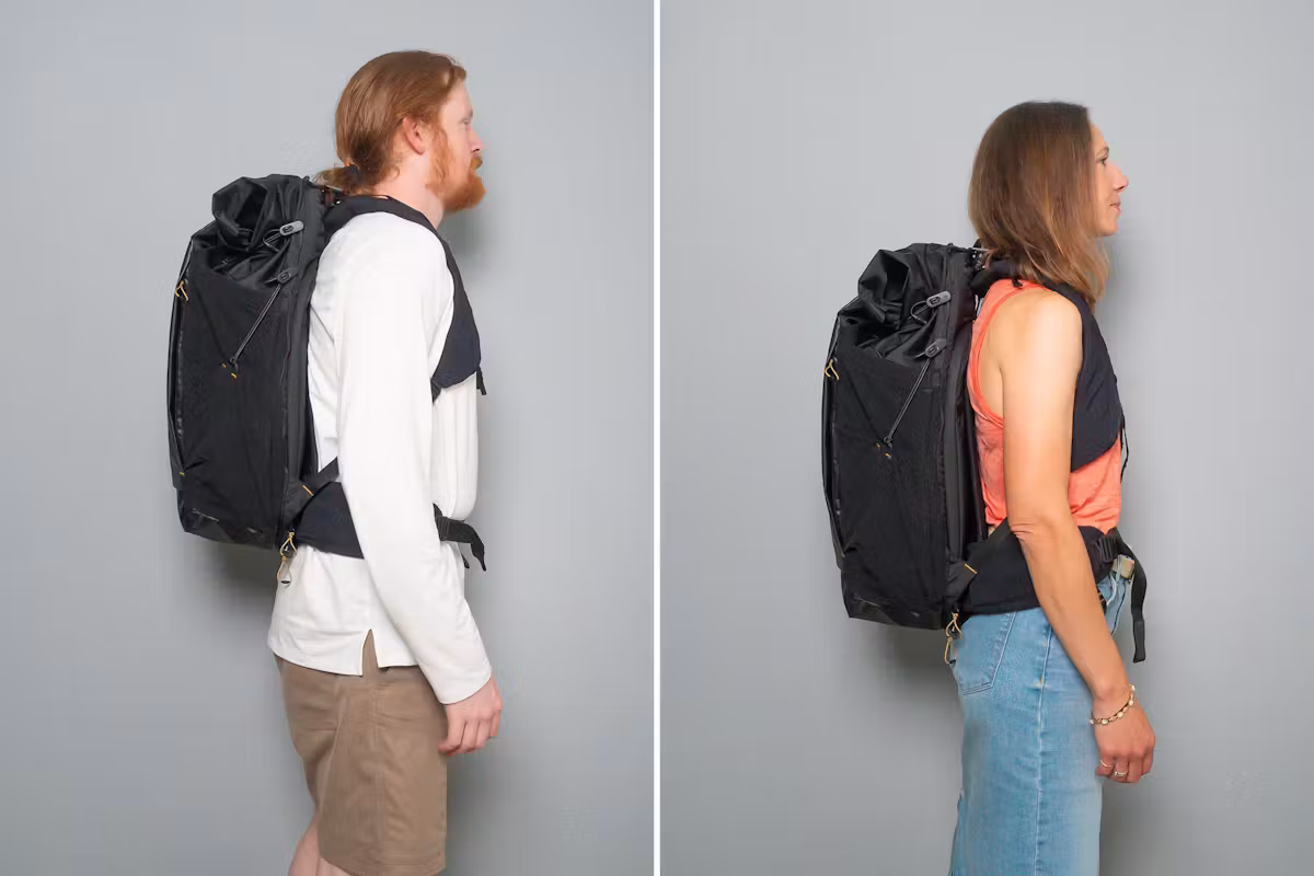 Peak Design 户外背包 45L 适配说明 Peak Design 户外背包 45L 适配说明