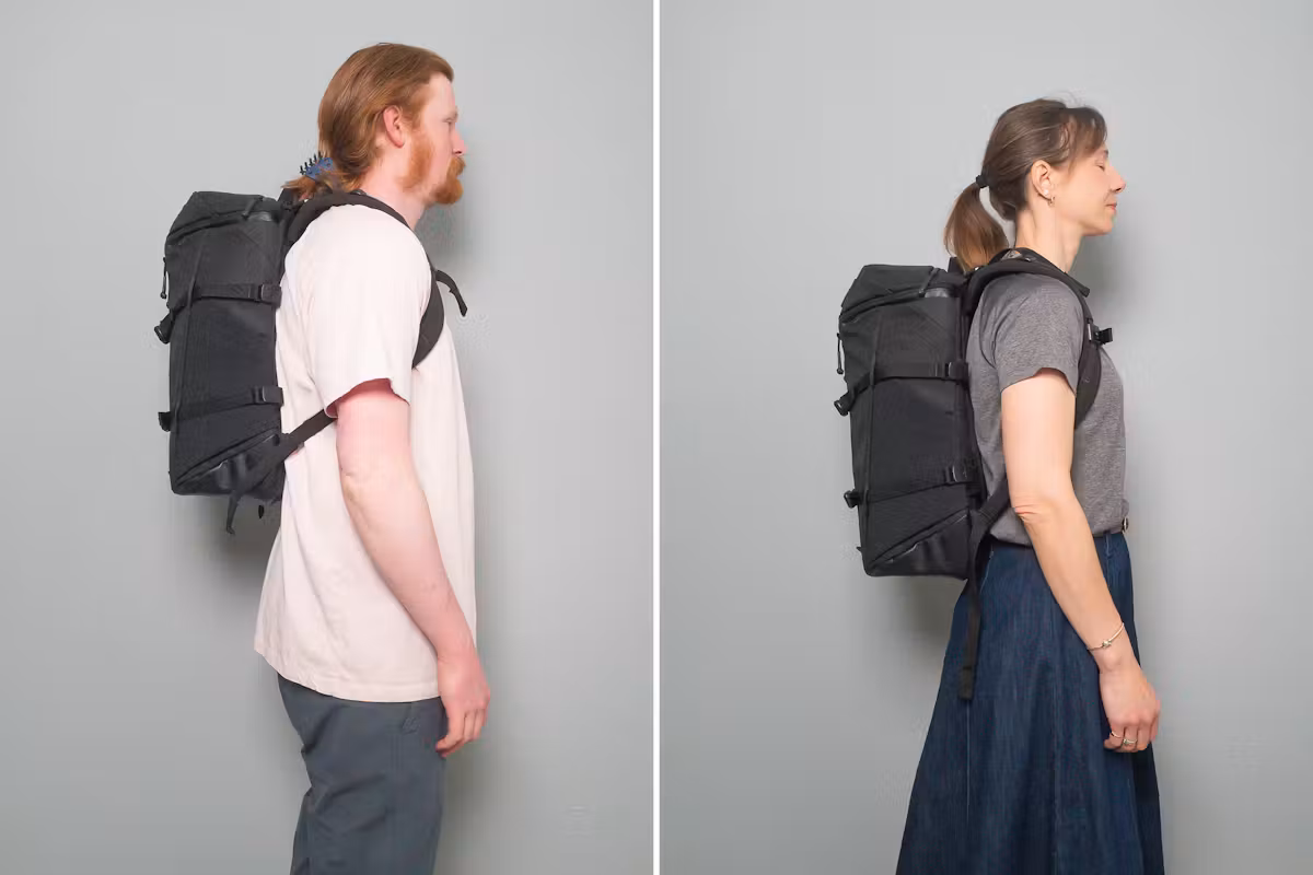 YETI Ranchero 22L 背包双人并排比较 YETI Ranchero 22L 背包双人并排比较