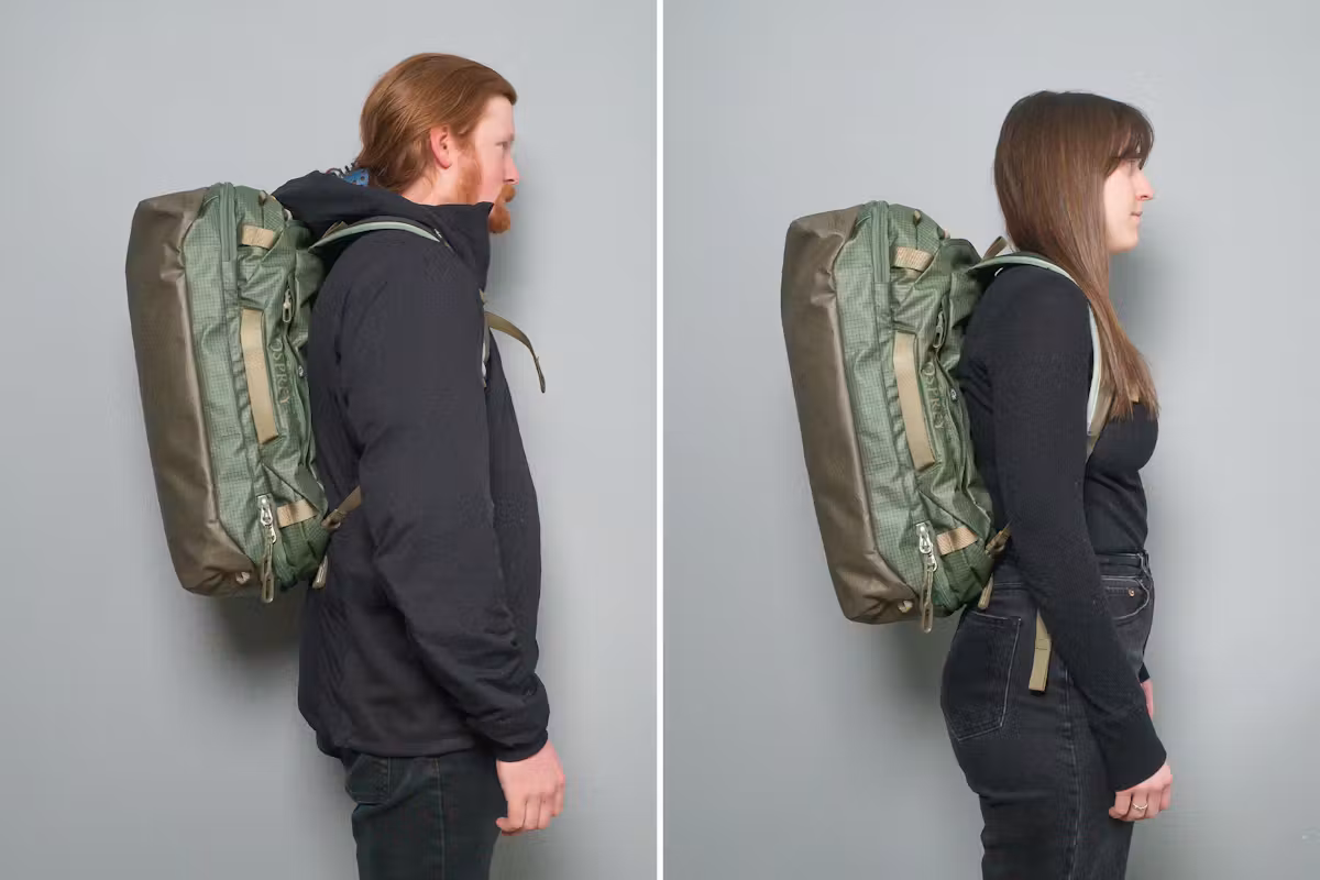 Osprey Transporter Squffel 44 双人并排比较
