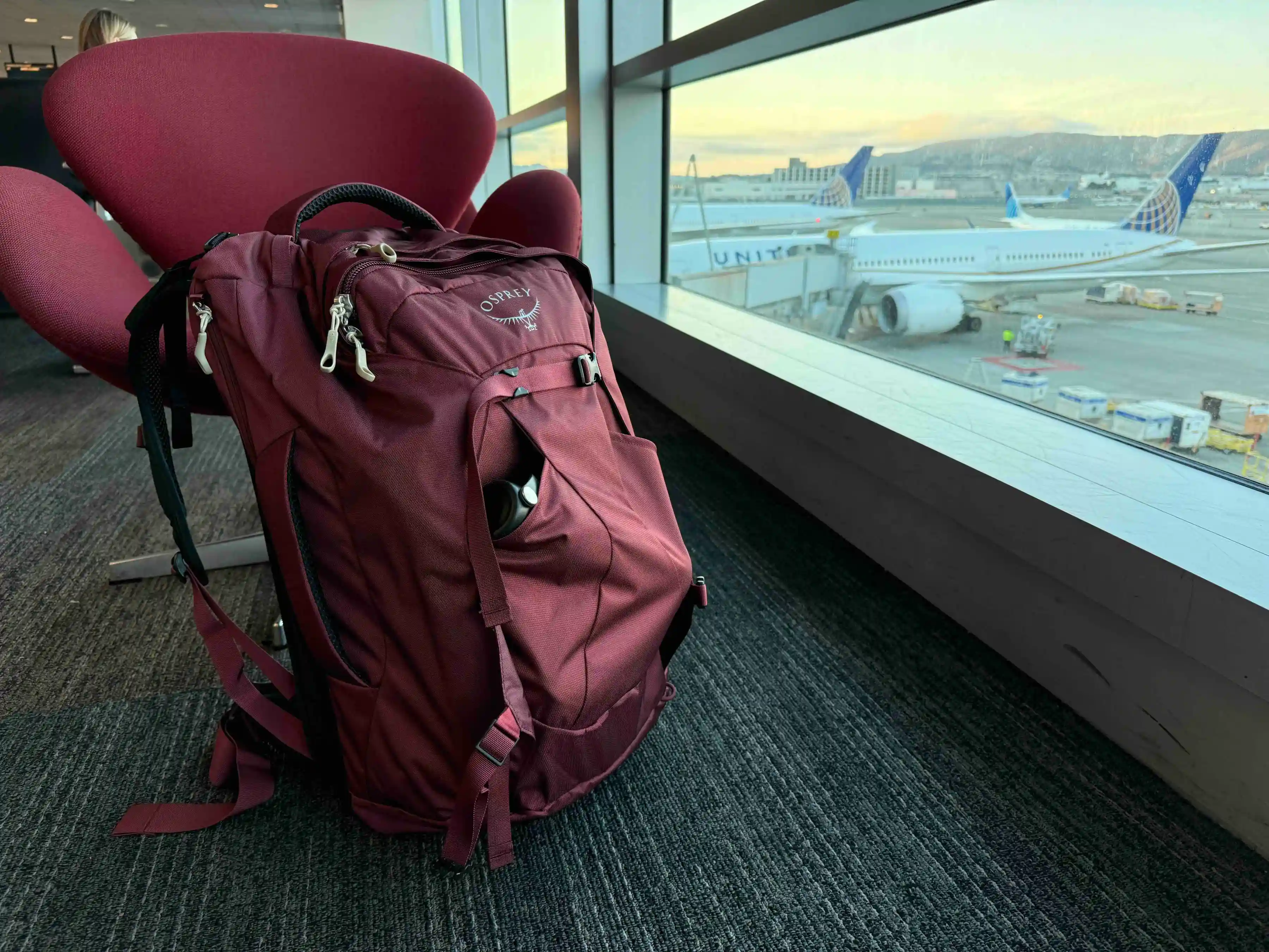 Osprey Fairview 40 旅行背包:机场 Osprey Fairview 40 旅行背包:机场