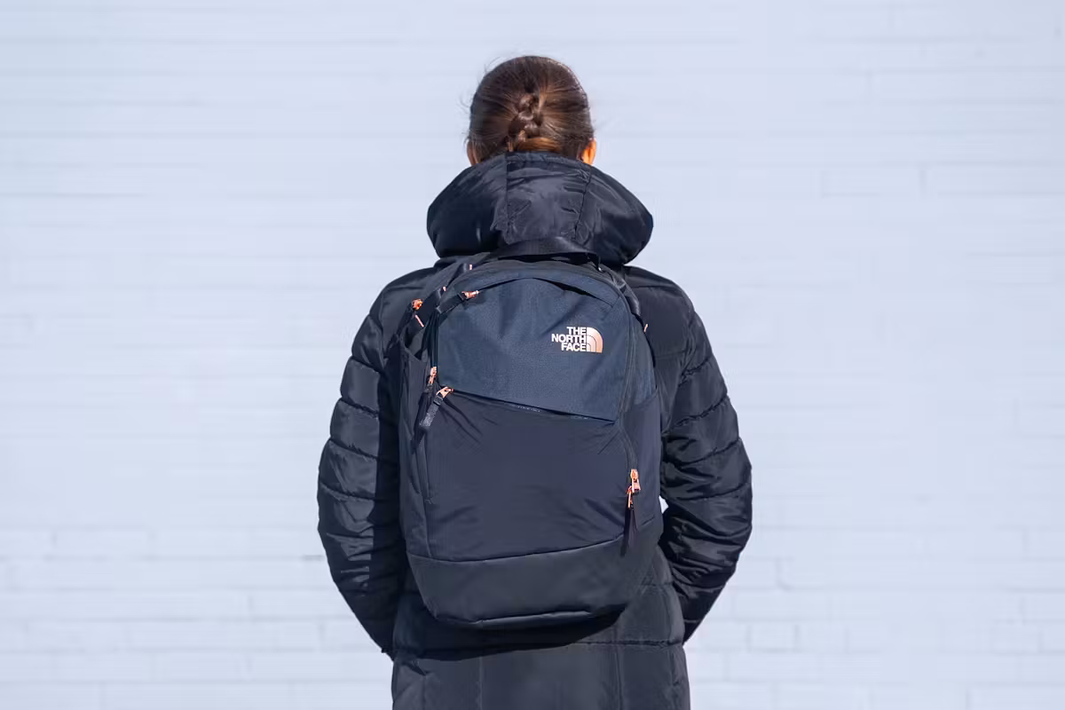 The North Face Isabella Transit 背包后视图 The North Face Isabella Transit 背包后视图