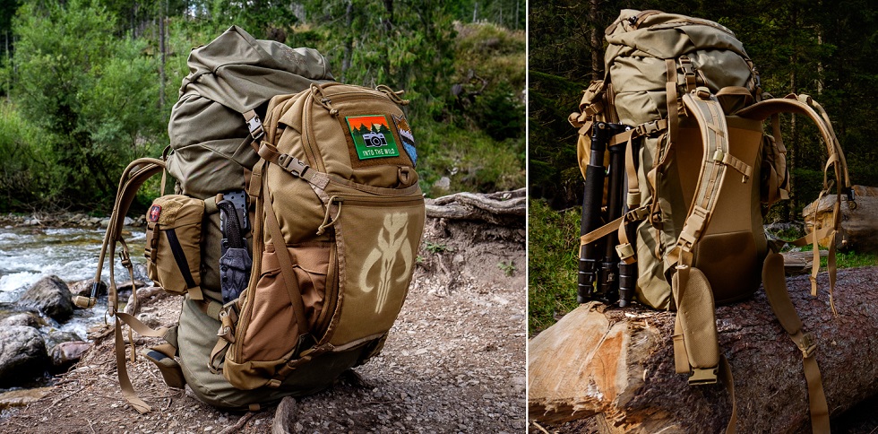 Arc'teryx LEAF Khyber 50 巡逻包:外挂点 Arc'teryx LEAF Khyber 50 巡逻包:外挂点