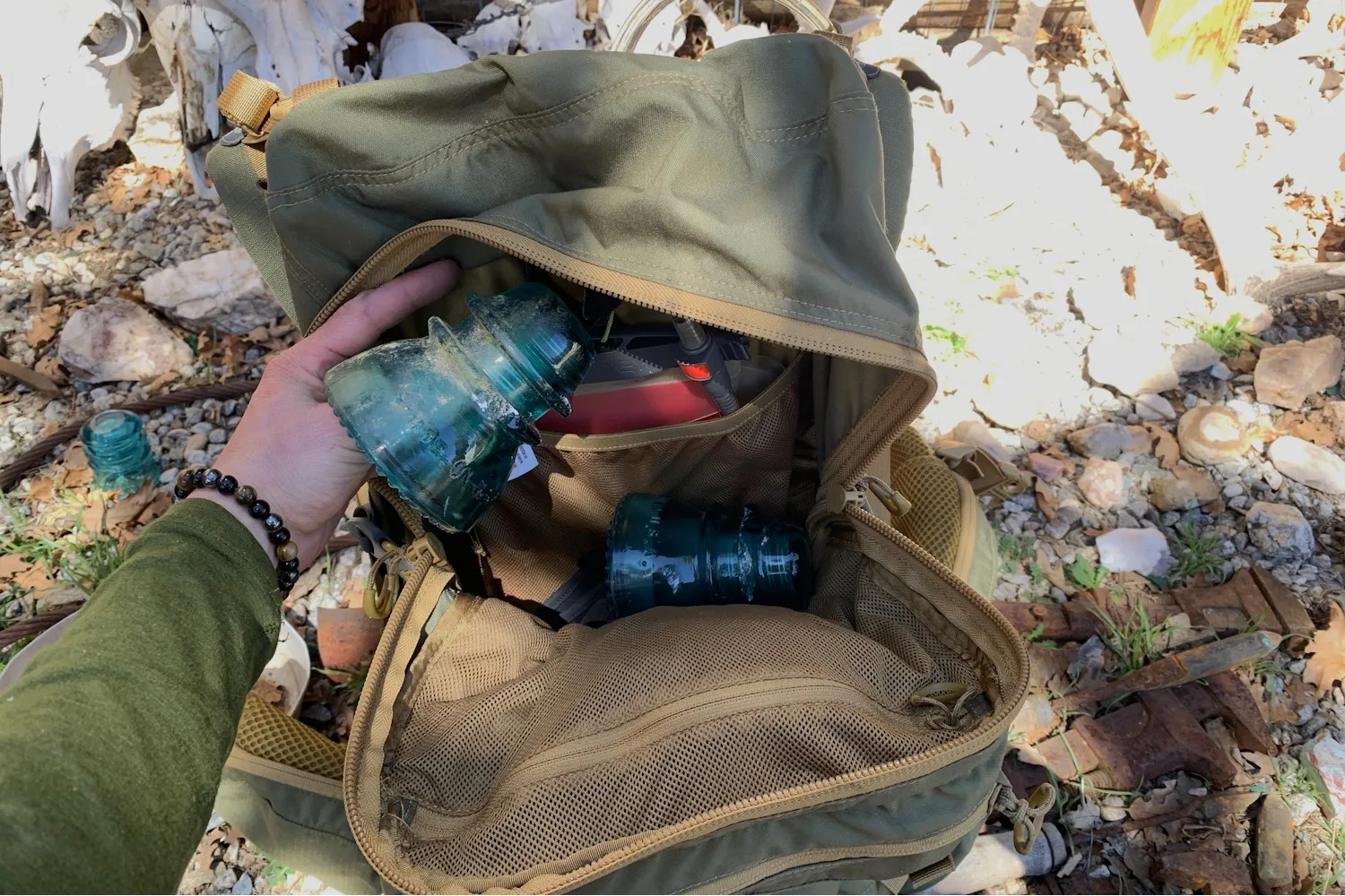 KUIU Pro LT 背包内部 KUIU Pro LT 背包内部