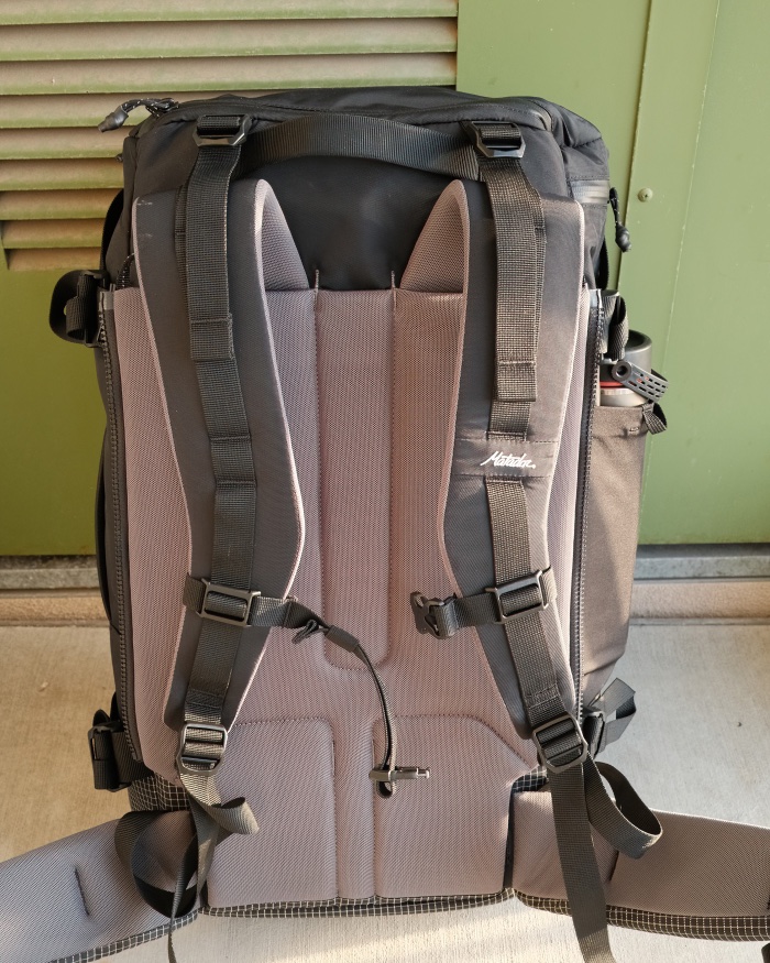 Matador GlobeRider45 旅行背包：背板