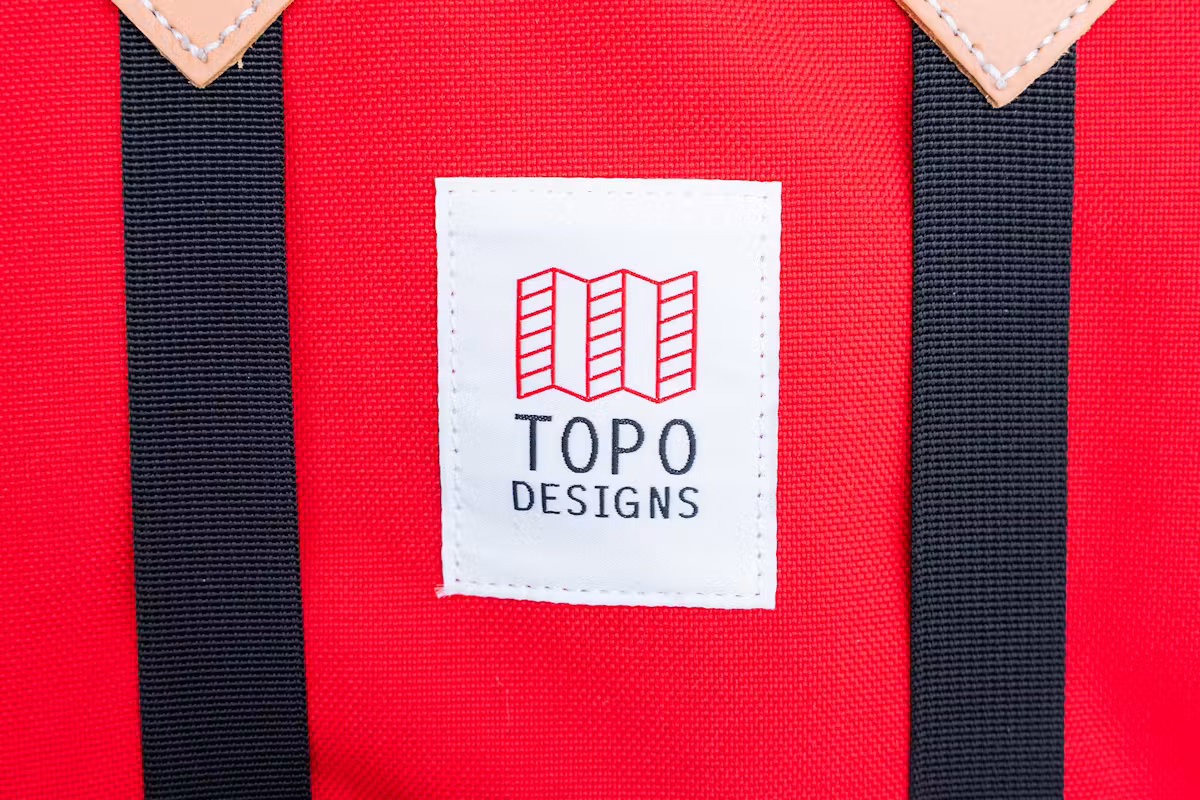 Topo Designs Klettersack 品牌标识 Topo Designs Klettersack 品牌标识