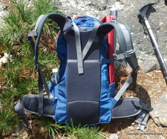 Scree 背包的长度可调节。 Scree 背包的长度可调节。