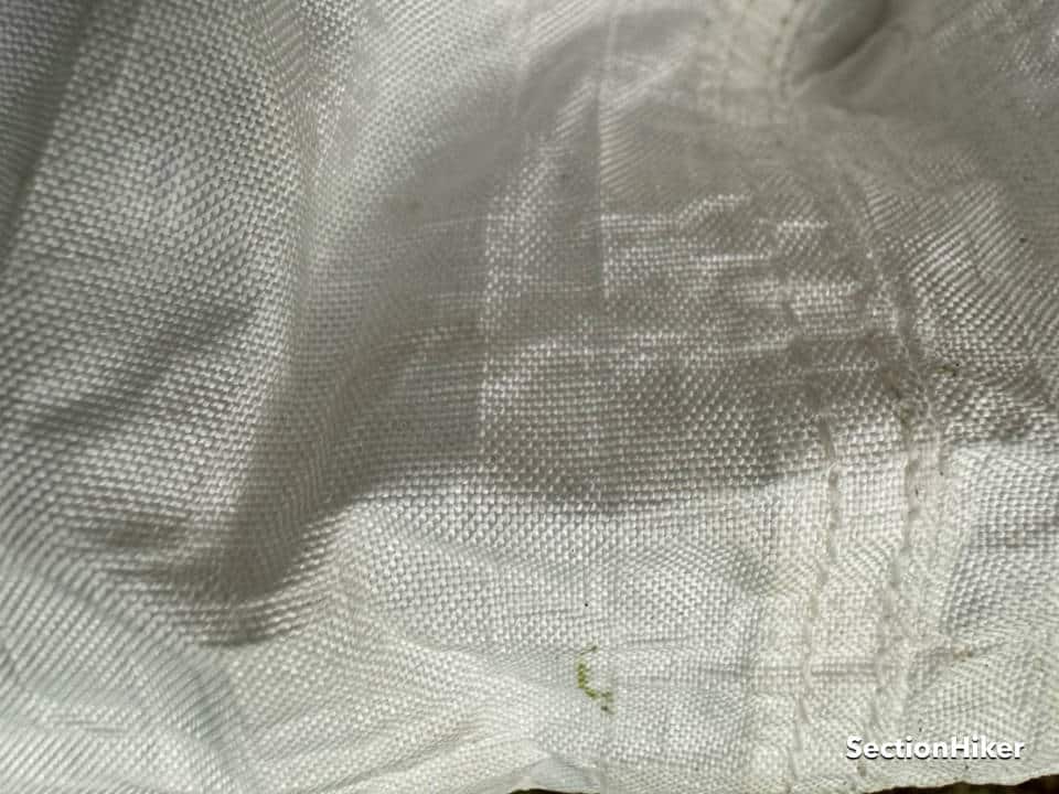 新型迪尼玛编织面料外侧特写 新型迪尼玛编织面料外侧特写